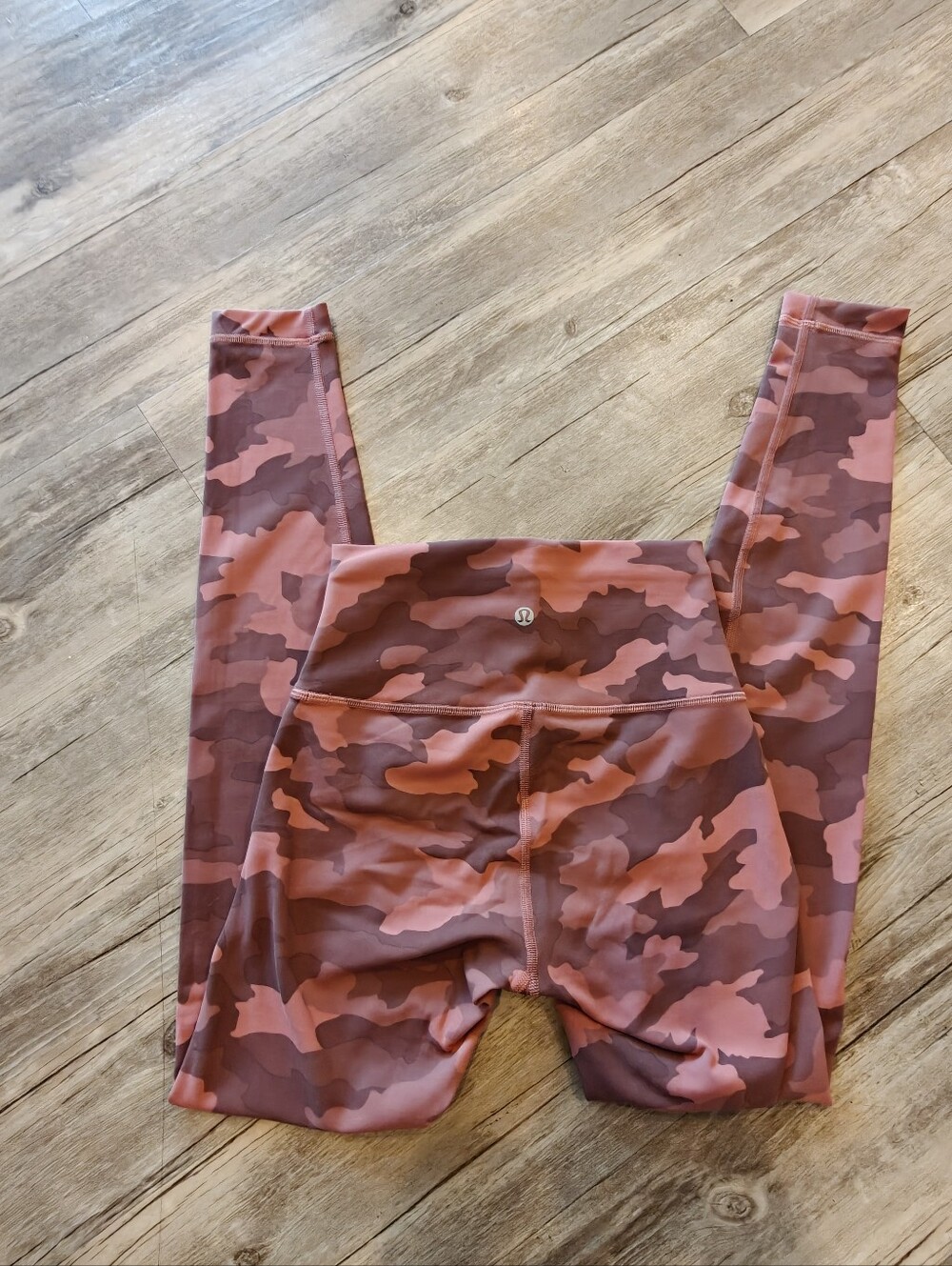 Lululemon Wunder Train High-Rise Tight 28"Heritage 365 Camo Brier Rose Size 4